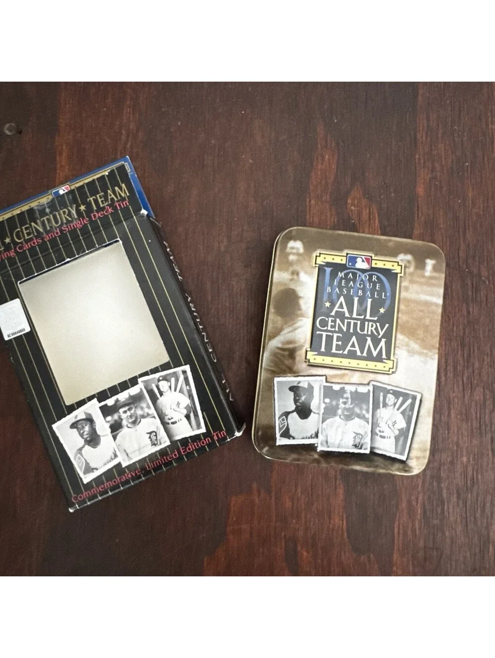 MLB All Century Team Playing Cards Full Set LIMITED EDITION! NEW Open Box